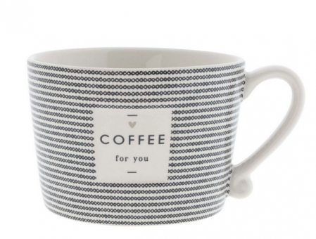 Bastion Collection Tasse Stripes and Coffee 