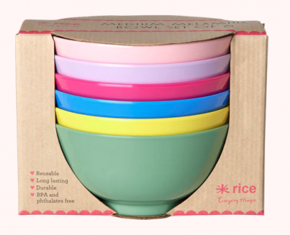 Rice Schüssel / Bowl Medium 6er Set 
