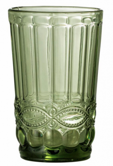 Bloomingville Florie Trinkglas Grün 