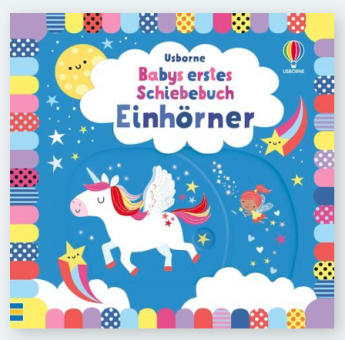 dtv / usborne "Babys erstes Schiebebuch: Einhörner" 