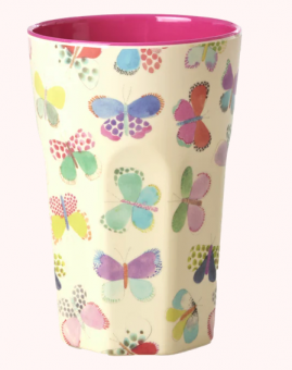 rice Becher / Cup Butterfly Print Tall 