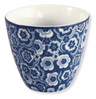 GreenGate Selma Latte Cup Blue 