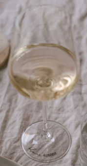 Eulenschnitt Weinglas 'Kleine Auszeit' 