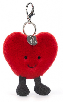 Jellycat Amuseable Heart Bag Charm 
