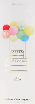 Meri Meri Cake Topper Ballon-Regenbogen 