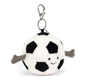 Jellycat Amuseables Sports Football Bag Charm 