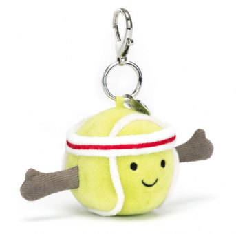 Jellycat Amuseables Sports Tennis Bag Charm 