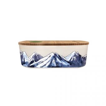 chic mic bioloco Lunchbox Oval - Mountains 
