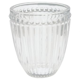GreenGate Alice Wasserglas Clear 