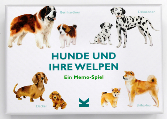 Laurence King Memospiel Hunde und ihre Welpen