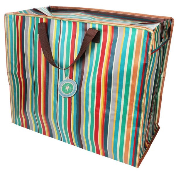 Rex London Riesentasche - Retro 70s Stripes