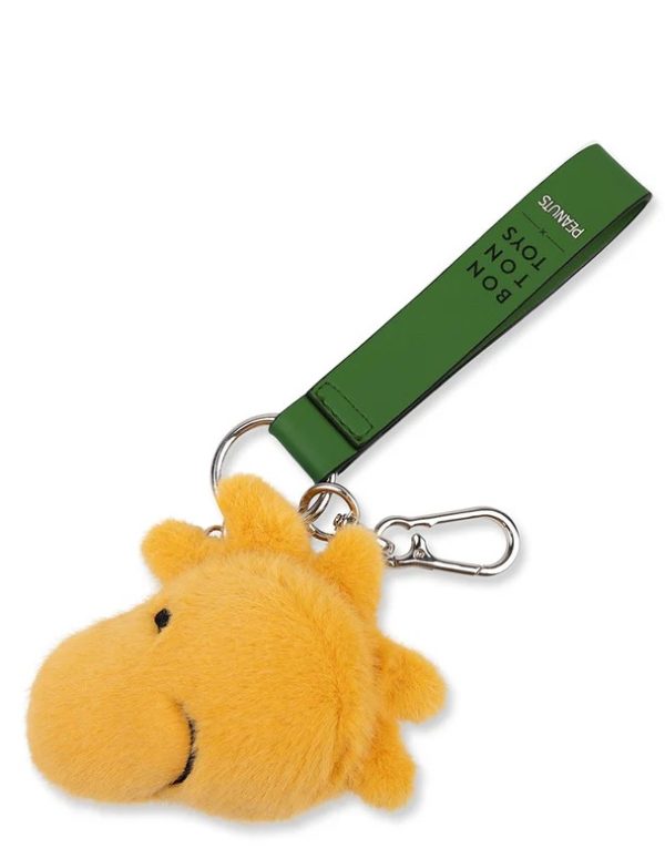 Bon Ton Toys Woodstock ECO Fuzzy Yellow - Bag Charm 9cm