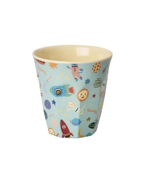 Rice Kids Cup Small - Dogs in Space Print