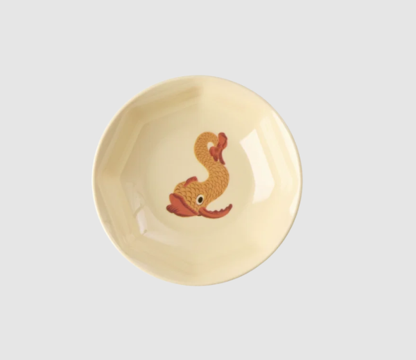Rice Sushi Dipschälchen - Chinese Print - Cream